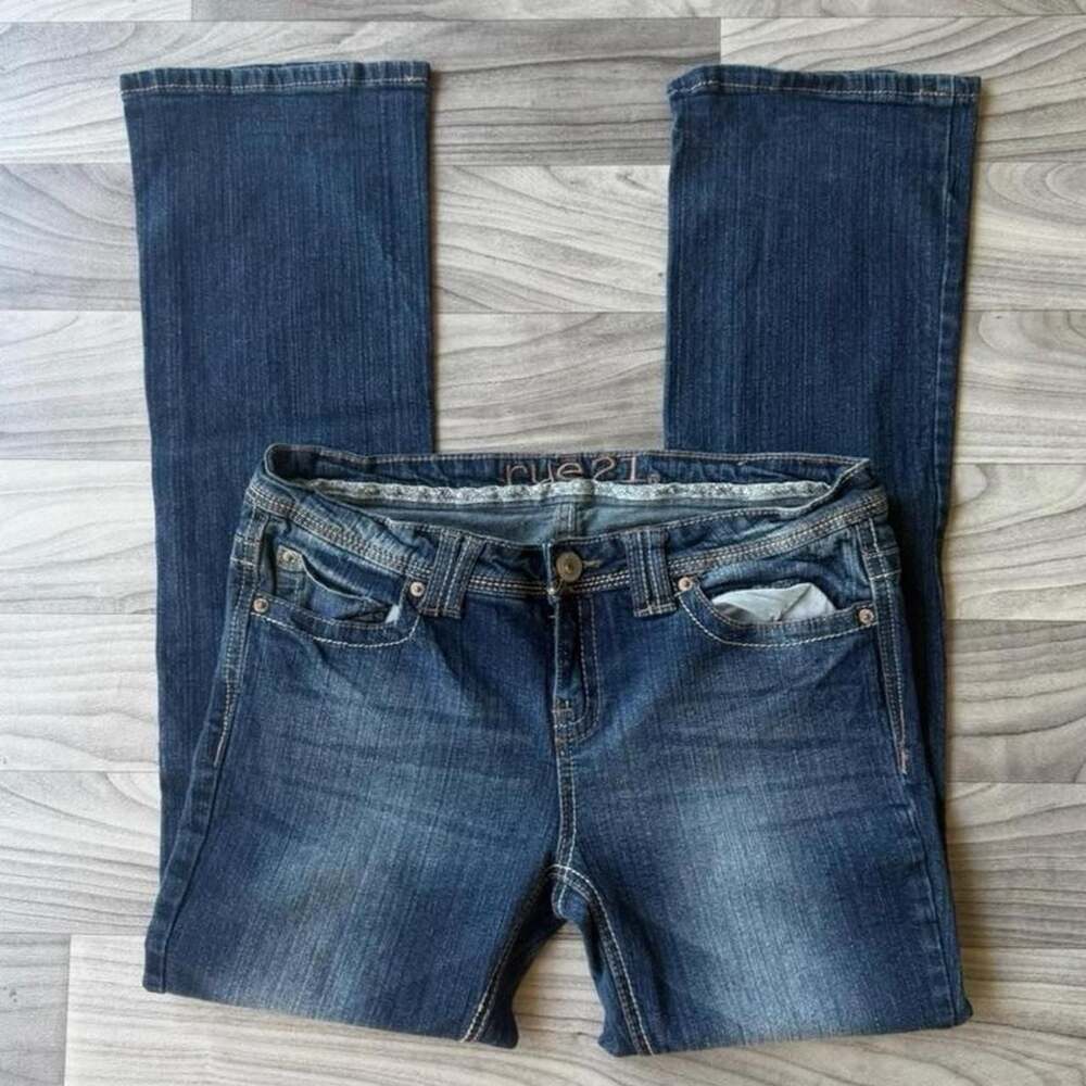 rue21 Vintage Y2K Low-Rise Slim Boot Jeans